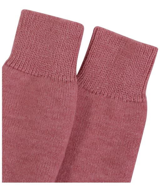 Women’s Barbour Knee Length Wellington Socks - Rose Pink
