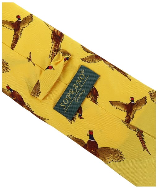 Men's Soprano Flying Pheasants Tie - Gold