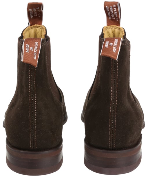 Men’s R. M. Williams Comfort Craftsman Suede Boots - G Fit - Chocolate