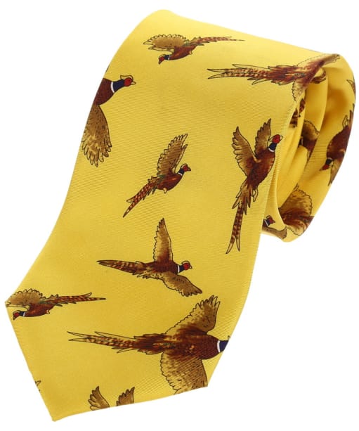 Soprano Flying Pheasants Tie - Gold