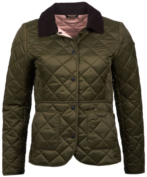 Women’s Barbour x Sam Heughan Deveron Quilted Jacket - Olive