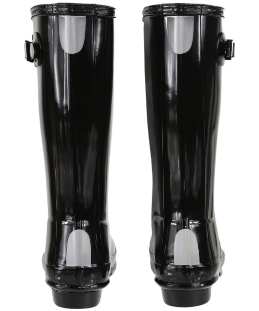 Hunter Original Kids Gloss Wellington Boots, 12-4 - Black