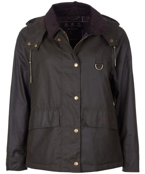 Women’s Barbour Avon Waxed Jacket - Olive