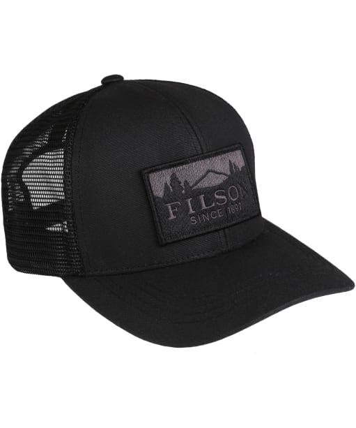 Men's Filson Logger Mesh Cap - Black