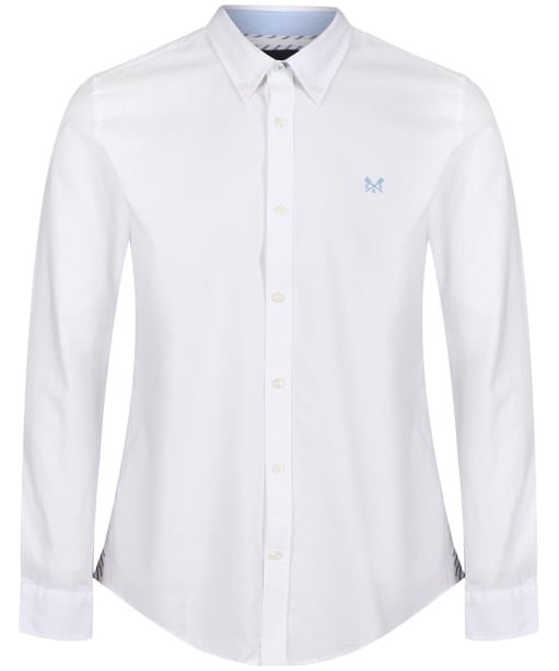 Men’s Crew Clothing Slim Oxford Shirt - White