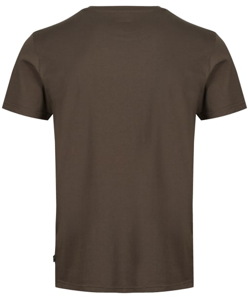 Men’s Fjallraven Logo T-Shirt - Dark Olive