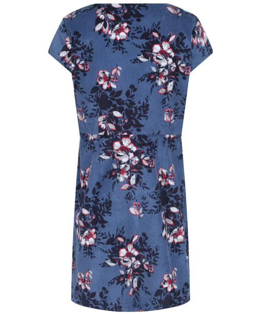 Women’s Lily & Me Short Sleeve Cord Dress - Mid Blue