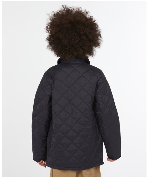 Boy's Barbour Liddesdale Quilted Jacket, 10-15yrs - New Navy