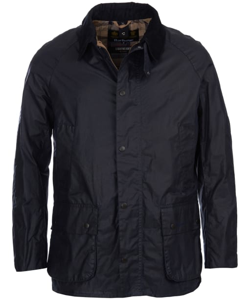 Men's Barbour Lightweight Ashby Waxed Jacket - Royal Navy