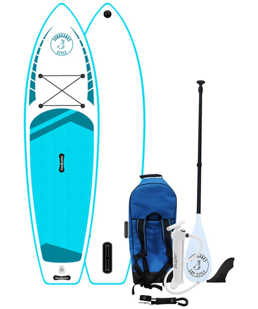 Sandbanks Elite Pro Stand-up Paddleboard Package - Turquoise