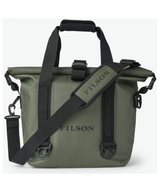 Filson Dry Roll-Top Waterproof Tote Bag - Green