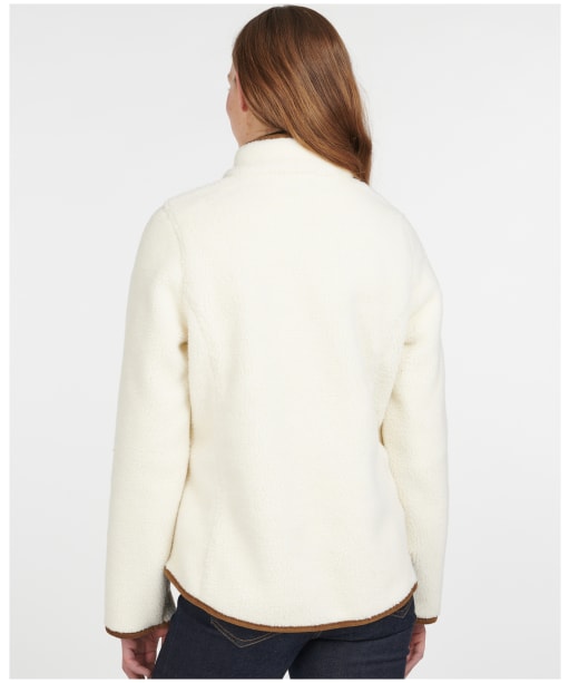 Women’s Barbour Lavenham Fleece Jacket - Winter Pearl