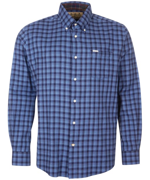 Men’s Barbour Lowfell Regular Fit Shirt - Blue Check