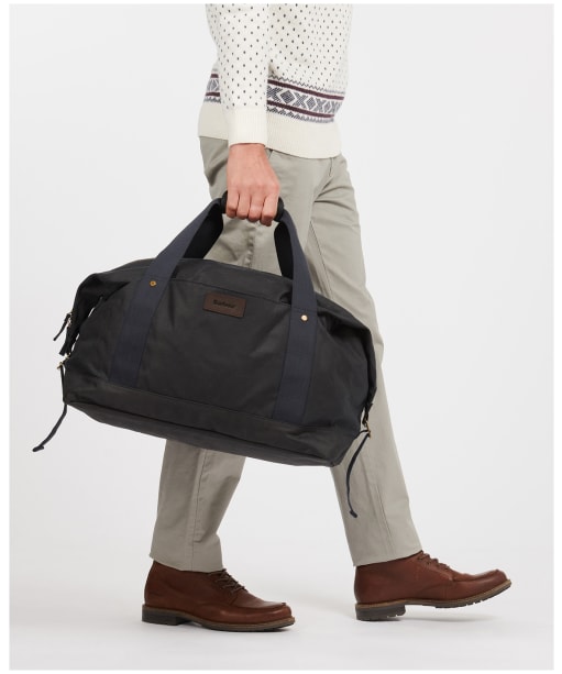 Barbour Essential Wax Holdall - Navy