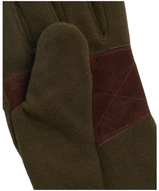 Men’s Barbour Coalford Fleece Gloves - Olive