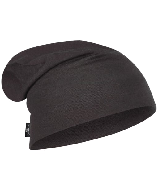 Buff Merino Heavyweight Beanie - Black