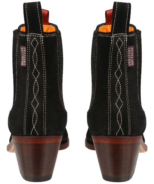 Women’s Penelope Chilvers Salva Oiled Suede Boots - Black