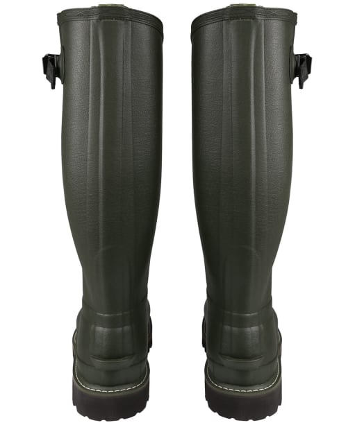 Men’s Hunter Balmoral Side Adjustable Commando Sole Boots - Tall - Dark Olive