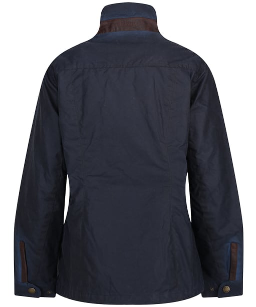 Women's Dubarry Mountrath Waxed Jacket - Ocean Blue