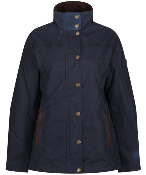 Women's Dubarry Mountrath Waxed Jacket - Ocean Blue