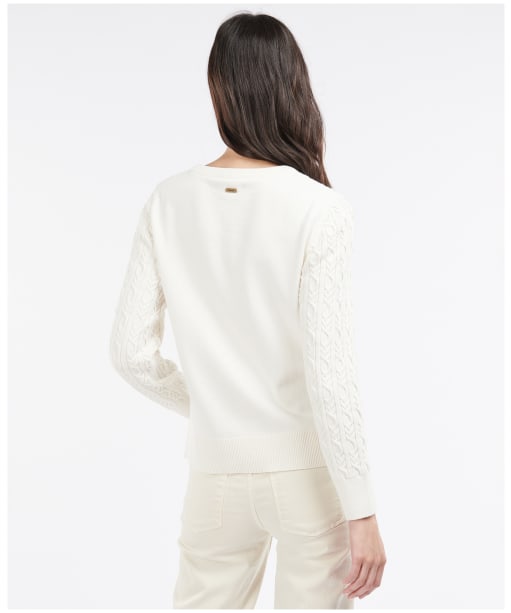 Women's Barbour Hampton Knit Sweater - New Off White
