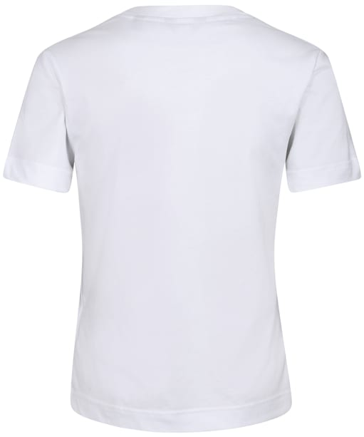 Women’s GANT Dahlia Print T-Shirt - White