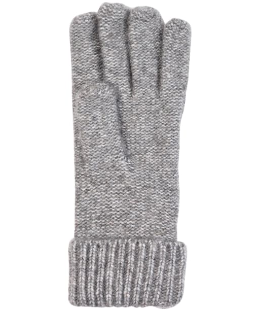 Women's Barbour Montrose Knitted Gloves - Charcoal
