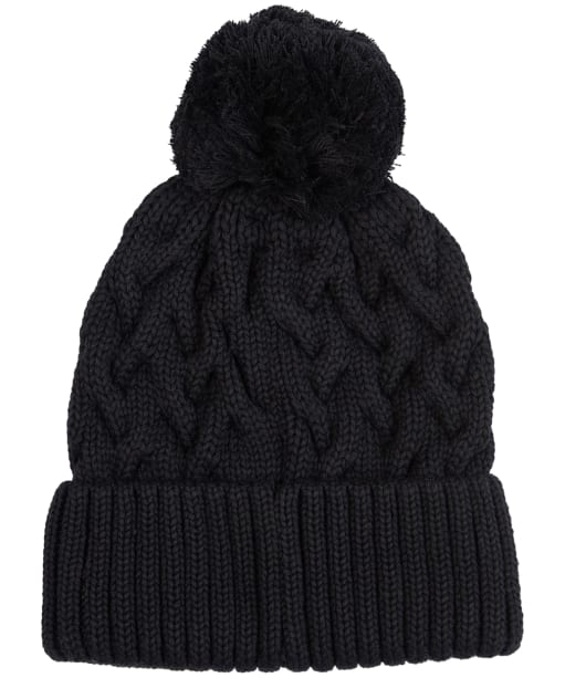 Men's Barbour International Drift Cable Beanie - Black