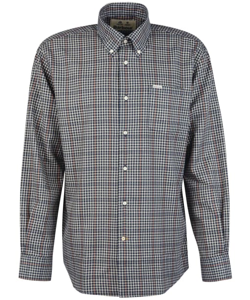 Men’s Barbour Henderson Thermo Weave Shirt - Navy