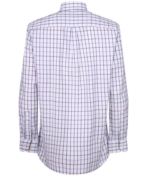 Men’s Schoffel Baconsthorpe Tailored Shirt - Purple Check