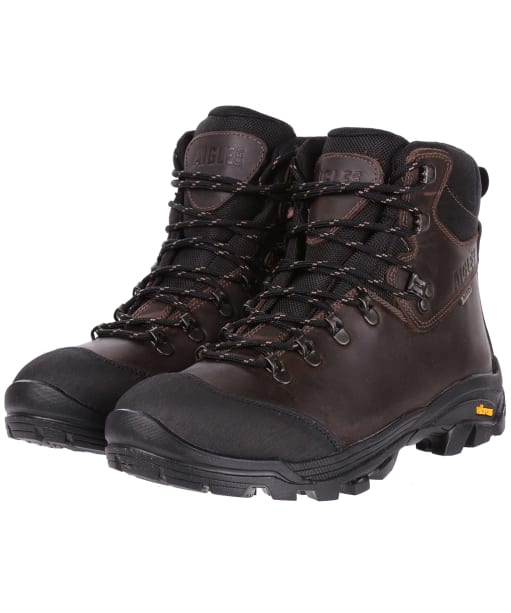 Men’s Aigle Skov MTD High-Top Boots - Dark Brown