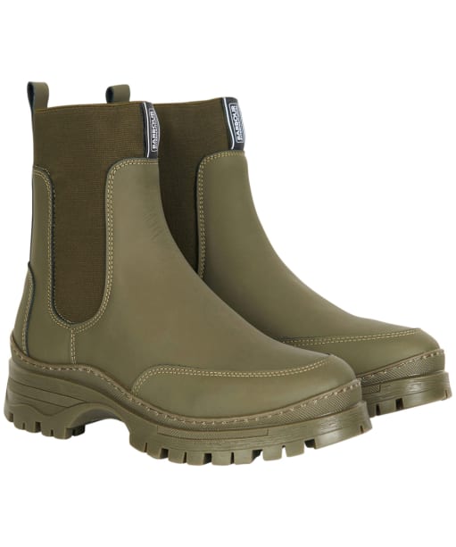 Barbour shoes hotsell womens Green