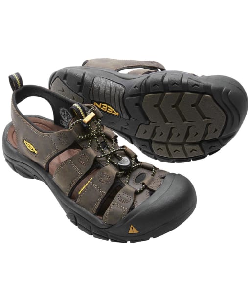 KEEN Newport Crafted 20 Year Limited Edition Waterproof Leather Sandal - Men's (Tan Brown)