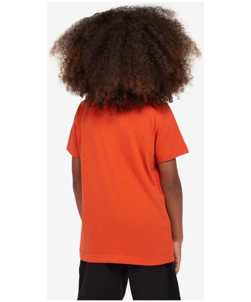 Boy's Barbour International Sol T-Shirt - Spicy Orange