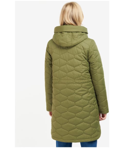 Women's Barbour Nahla Quilted Jacket  - OLIVE TREE