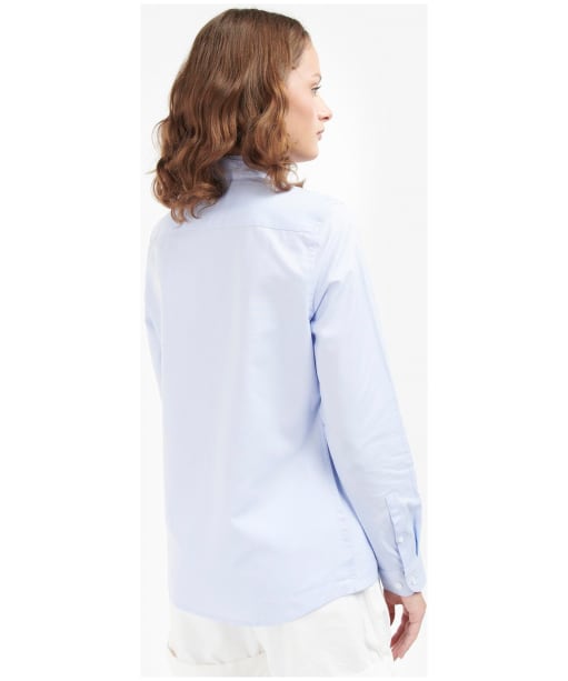 Women's Barbour Derwent Shirt - PALE BLUE/INDIGO