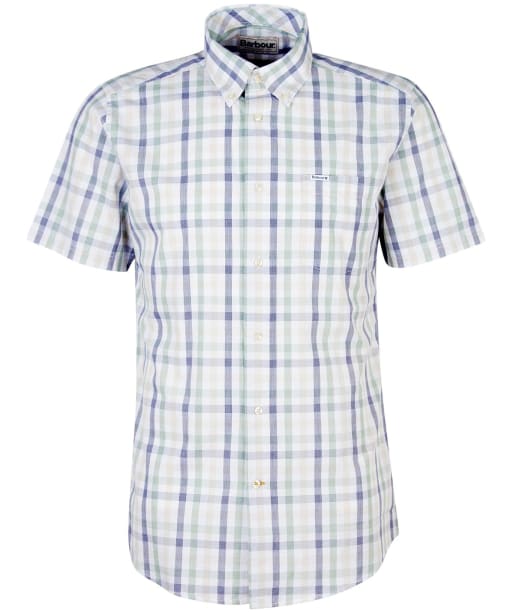 Men's Barbour Longstone S/S Tailored Shirt - Stone