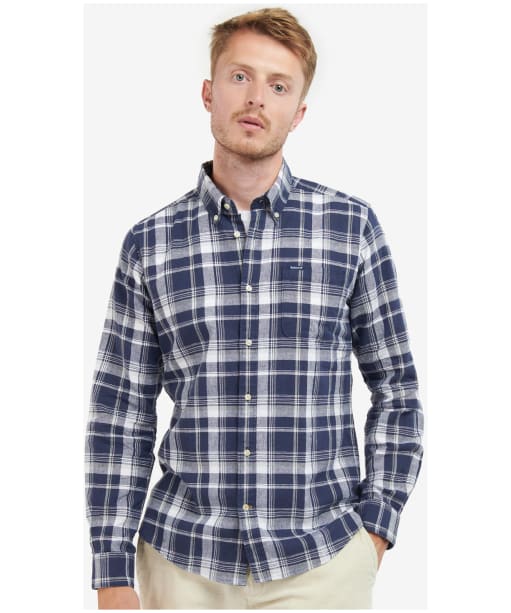 Men's Barbour Ezra Tailored Shirt - Navy