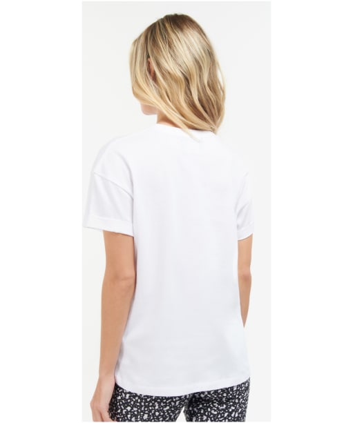 Women's Barbour International Alonso T-shirt - White