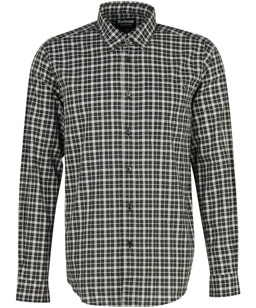 Men's Barbour International Mccloud Shirt - Black / Whisper White
