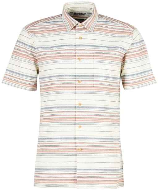 Men's Barbour Bearing Tailored Shirt - Ecru