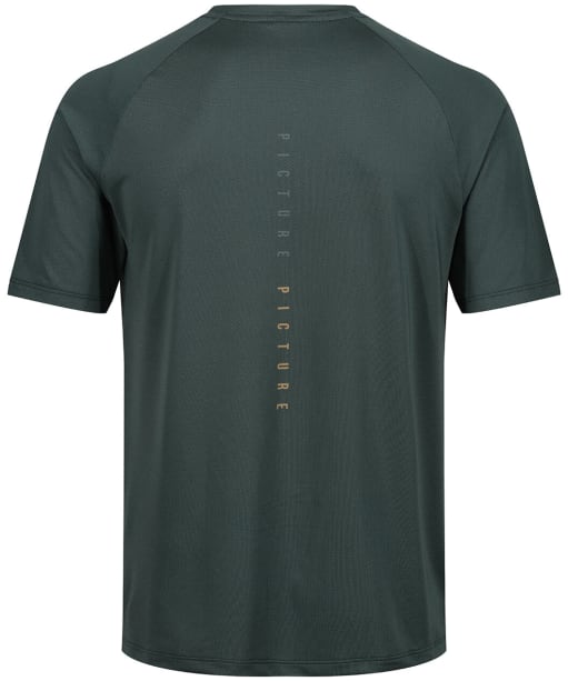 Men's Picture Osborn Printed Short Sleeved Tech T-Shirt - Geology Green