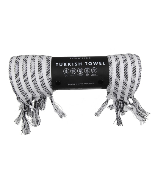 Slowtide Koko Turkish Towel - Black