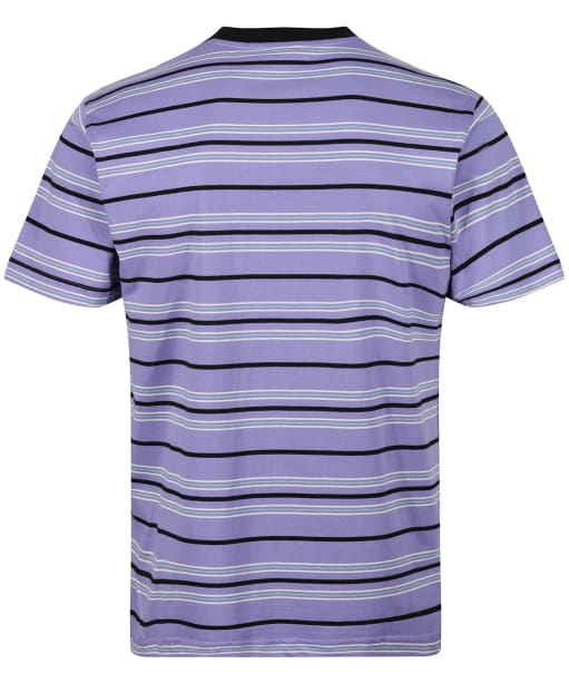 Men's Santa Cruz Mini Hand Stripe T-Shirt - Digital Lavender Stripe