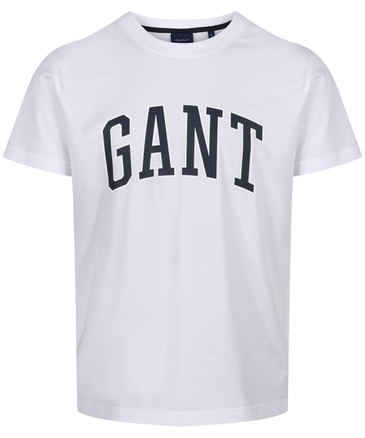 Men's GANT Archive Shield Embroidery T-Shirt - White