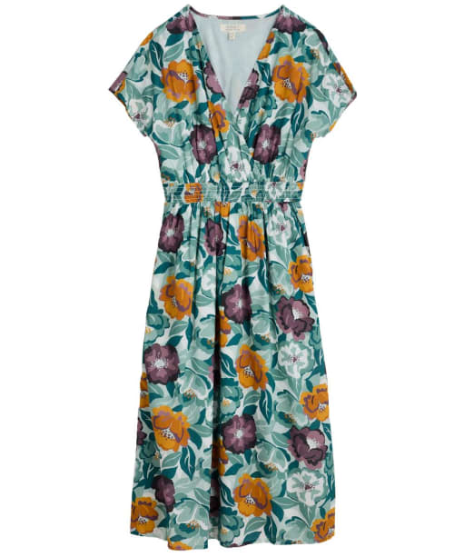 Women's Seasalt Tresillian Walk Dress - Collage Floral Seahorse