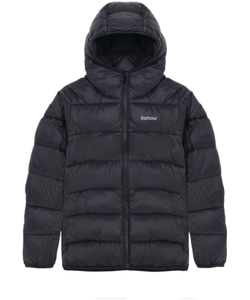 Boy's Barbour Kendle Quilted Jacket - 10-15yrs - Black