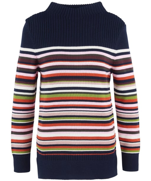 Women's Barbour Stripe Guernsey Knit Sweater - Multi Stripe