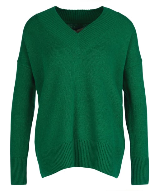 Women's Barbour Germaine Knit - Glade Green
