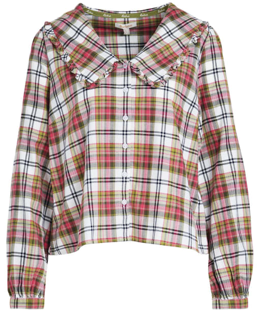 Women's Barbour Shelly Top - Cloud Check